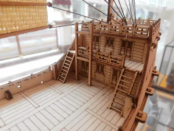 Drevo lode model Súprav Drevených čína plachetnicu Fujian Drevený model auta doprava Zadarmo