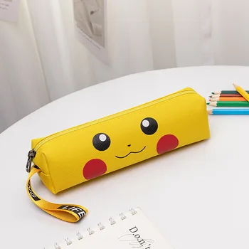 Pokémon Pikachu Čerstvé a Roztomilé Anime Akadémia Veľká-kapacita Ceruzka Aktovka Módny Štýl kancelárske potreby Skladovanie Školský peračník
