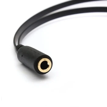 3,5 mm Audio Splitter Kábel Pre Počítač Jack 3.5 mm, 1 Žena 2 Ženské Mic Y Rozdeľovací Kábel Headsetu Splitter Adaptér
