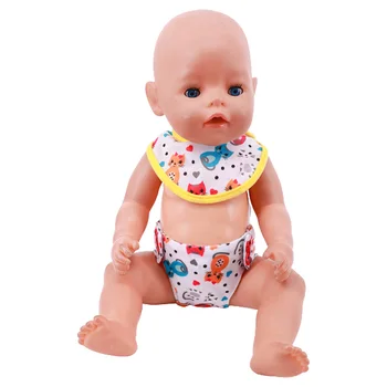 25 Štýly Roztomilá Bábika Nohavičky Príslušenstvo Pre 43 cm Baby New Born Oblečenie 18-Palcové American Doll Dievča Hračka Našej Generácie