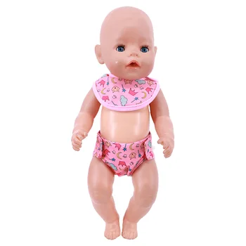 25 Štýly Roztomilá Bábika Nohavičky Príslušenstvo Pre 43 cm Baby New Born Oblečenie 18-Palcové American Doll Dievča Hračka Našej Generácie