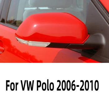 Vonkajšie Spätné Zrkadlo Shell Kryt Spp Červenú VW Polo 2006 2007 2008 2009 2010 Škoda Octavia 2007-2012 6QD857537 6QD857538