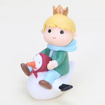 5 ks/veľa 7-9 cm Le Petit Prince Malý Princ Rose Fox Had Akčné Figúrky, hračky Pre Deti,