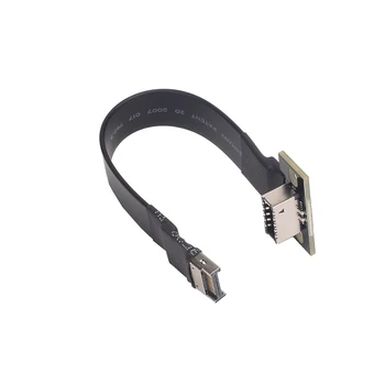 PDO-Link USB3.1 GEN2 Typ-E na Typ-E Predlžovací Kábel Interný USB 3.1 E Typ Mužov a Žien Kábel w Otvory pre Skrutky na základnej Doske