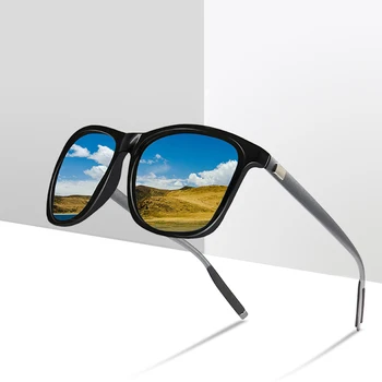 2020 Polarizované UV400 Sunglasse Mužov Oslniť Farba Ovládač Klasické Retro Značka Dizajnér Svetlo Flexibilný Slnko Sklo Oculos De Sol