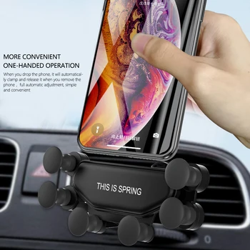 Auto Držiaka Telefónu Shockproof A protišmykových Mini GPS Mount Podporu Pre iPhone 12 11 Pro Xiao HUAWEI