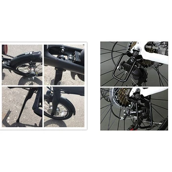Pre Xiao Qicycle EF1 Elektrický Bicykel Prehadzovačka Chránič Stráže Bar Vešiak Vyhnúť Poškodeniu & Blatníka a Stojan Pneumatika Sp