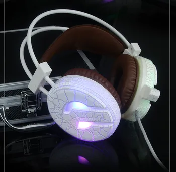 NOVÝ Headset havit Profesionálne Herné Headset LED Svetlo Basy Slúchadlá drôtové Slúchadlá s Mikrofónom Profesionálne Drop Shipping