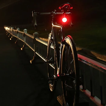 LED Bicykel Zadné Svetlo s USB Nabíjateľné IPX5 Nepremokavé Bicykel zadné svetlo Pre Cykloturistiku, MTB Prilba Pack Taška zadné Svetlo Lampy 2021