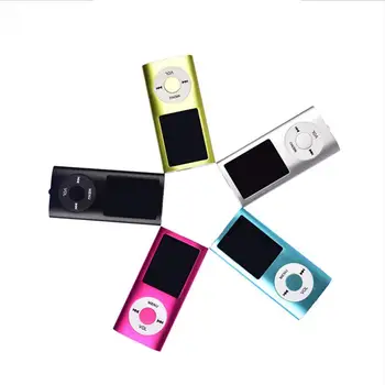 NOVÝ MP3 Prehrávač S Bluetooth Reproduktor Multifunkčné Ultratenké MP4 Kovové Prenosné Walkman S E-Knihy, Hodiny, Rádio FM Nahrávania