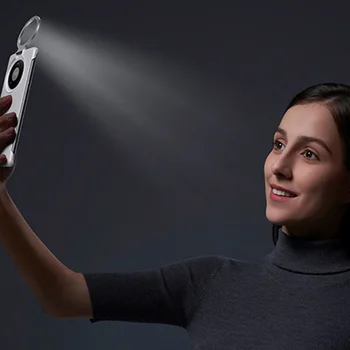 Vyplniť svetla mobilný telefón prípade vyplniť svetla selfie krásy krúžok flash mobilný telefón prípade, trezor shell vhodné pre iphone12