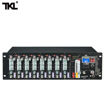 TKL HM-8 bluetooth audio mixer 8 kanálov MP3, USB vstupu, 48V phantom power audio DJ zvukový pult