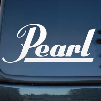 Pearl Drums Logo Nástroje Odtlačkový Okno Nálepky 20x8.8 cm