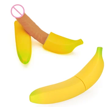 Erotické Zamaskovať Banán Penis Vibrátor Sexuálne Hračky Pre Ženy Masturbator Veľké Dildo Realistické Vagíny, Klitorisu Stimulácia Sex Shop