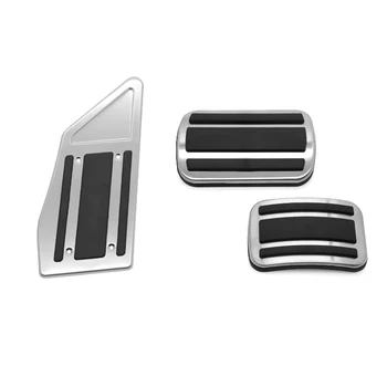 Nožný Pedál Kryt Stupačky Zvyšok Peugeot 3008/5008 GT 2017-2019 LHD Urýchľovač, Palivo Plyn Brzdový Pedál Podložky Podložky Príslušenstvo