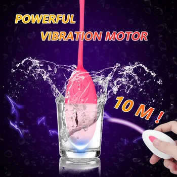 12 režimy Bielizeň Vibrátor Diaľkové Ovládanie Vibračné Vajíčko Vaginálne Kegel Loptu G-spot Masáž Sexuálne Hračky pre Ženy USB Nabíjateľné