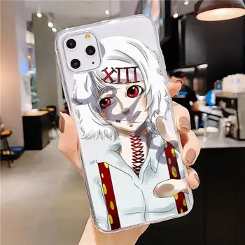Anime Tokio Vlkolakmi JUUZOU SUZUYA Telefón Prípade Transparentné mäkké Pre iphone 5 5s 5c se 6 6 7 8 11 12 plus mini x xs xr pro max