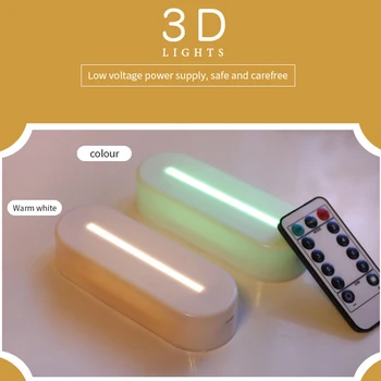 Moslimské 3D Farebné LED Nočné Svetlo Spálňa Ploche Dekorácie Sezamový Olej Stolná Lampa Izba Dekor Osvetlenie, Slávnostné Šaty Dodávky
