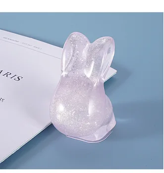 Módne Silikónové králik Tvar Zvierat UV Formy Pre Živicové Šperky DIY Formy Živice Formy Pre Šperky DIY Deti Hračky