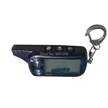 Veľkoobchod TZ9010 LCD Diaľkové Ovládanie Kľúčom,TZ-9010 prívesok na Fob pre Vozidla Security 2-Way Auto Alarm Systém Tomahawk TZ 9010