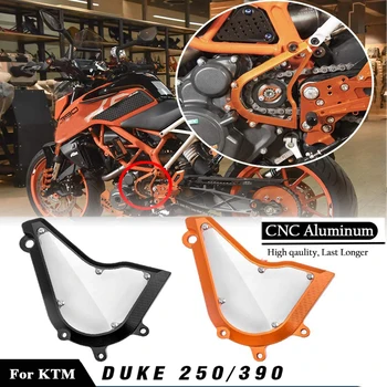 Pre KTM DUKE 250 390 RC 2020 2019 18 17 Motocykel Predné Transparentné Ozubeného Kryt Reťaze Stráže Chránič Pre RC390 Príslušenstvo