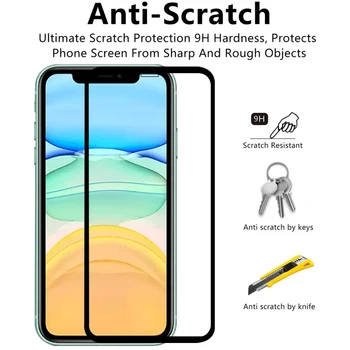 Tvrdené sklo screen protector pre iphone 11 12 pro max mini xs mas xr x s r puzdro coque na iphone11 iphone12 iphonex xmax