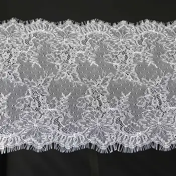 (3 m/lot) 26 cm Biela rias čipky textílie Dekorácie Lásky, Svadobné šaty, doplnky