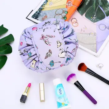 Kórejský Flush Make-Up Organizátor Cestovné Artefakt Malé Čerstvé Skladovanie Taška Tvorivé Farebné Lano Make-Up Jewerly Prípade Skladovania