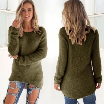 Bežné české veľkosť sveter. Jeseň voľné a tenký pulóver. Vlna zimné žien retro móda a sveter. Móda ženy