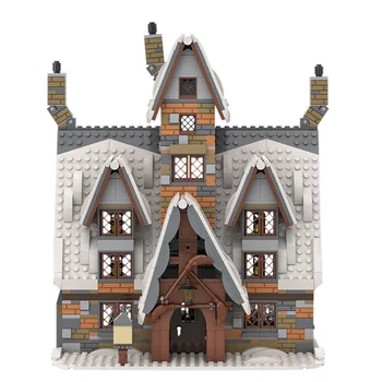 1542 KS MOC Hračky Magic budovy Film Ulice Mesta Scény Architektúra Stavebné Bloky Modulárna Konštrukcia Blok Modelu