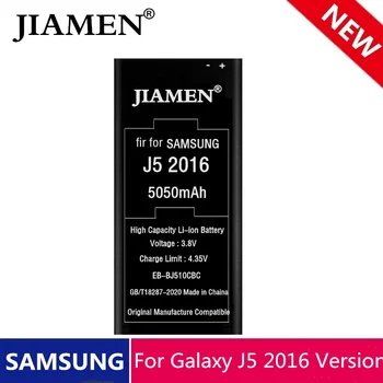 5050mAh Pôvodný Pre SAMSUNG EB-BJ510CBC EB-BJ510CBE batérie Pre Samsung Galaxy J5 2016 Edition J5 2016 J510 J510FN J510F j5108