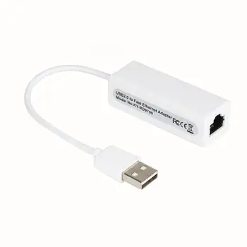 1pcs Výška Speed USB 2.0 RJ45 USB2.0 Do Siete Ethernet LAN Adaptér Karty 10Mbps Adaptér Pre Windows7 PC Notebook Adaptér LAN