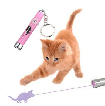 Úžasne Cat Hračka, Kreatívne a Vtipné Pet Mačka Hračky LED Ukazovateľ svetelné Pero S Jasnými Animácie Myš