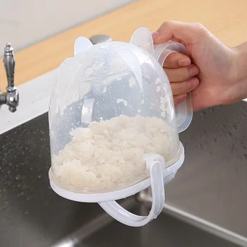 1 ks Vhodné Kuchyni Plastové Čistenie Rýchle Umyť Ryže Zariadenie na Umývanie Ryže Multifunkčnú Podložku Ryža Umývanie