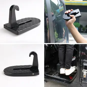 Inovovaný Auto Skladacie Krok Rebrík Pomocné Šliapacie Auto Ľahké Strešné Nohy S Pedálom Diely Auto Bezpečnostných Kolíkov Držiak Univerzálny