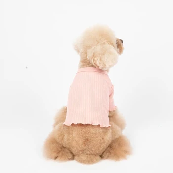 Letné Psa Tričko Cardigan Psie Oblečenie Pre Mačky Puppy Oblečenie Chihuahua Yorkshire Pomeranian Pudel Bišonika Pet Oblečenie Kabát 2021 Nové