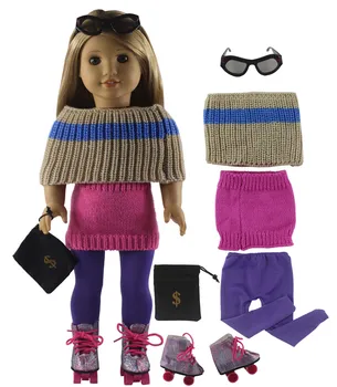 Mnoho Štýl pre Výber 18-Palcové Bábiky Oblečenie pre American Doll alebo Našej Generácie Bábiku,18-Palcové Bábika Príslušenstvo X136
