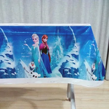 108*180 cm Elsa a Anna Babyshower Strany obrus Narodeniny, Party Dekorácie Dispozícii Detský Prospech Strany Dodávky Nastaviť