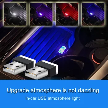2021 Auto, LED Svetlo, USB Atmosféru Svetlo na Kia Sportage Sorento Sedona Pokračovať Optima K900 Duše Forte5