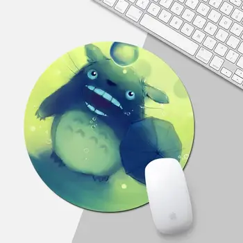 Môj Sused Totoro kawaii Prispôsobené Herný Stôl Tabuľka Chrániť Hra Úrad Práce Kolo Mouse Mat pad XL Non-slip Notebook Vankúš