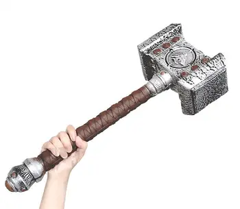 [Zábavné] 1:1 mierke 55 cm WOW Thrall Doomhammer Zbraň Kladivo zber model dospelých dieťa cosplay Kostým party hračka pre deti darček