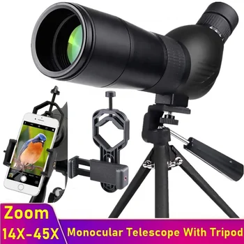 Tongdaytech HD Monokulárne Ďalekohľad 15-45X Zoom Telefón Objektív na Nanášanie Rozsahu S Statív Pre Iphone Xiao Sledovanie Mesiac Vták