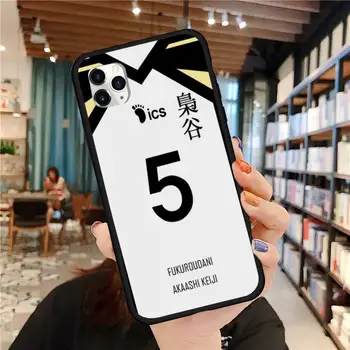 Haikyuu!! Karasuno Jersey Shoyo Hinata Telefón puzdro pre iPhone 11 12 pro MINI XS MAX 8 7 6 6 Plus X 5S SE 2020 XR