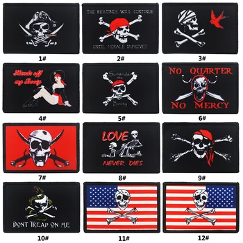 Digitálny Trik Pirát Banner Handričkou Štítok Nie je Krok Na Mojej NÁS Vlajka Taktické Morálku Kapitola Batoh S Dodávky Nálepky