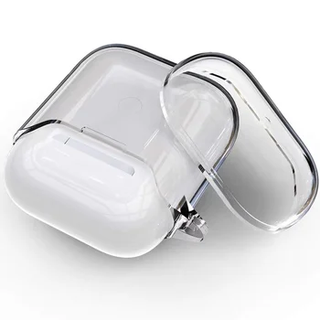 Crystal Roztomilý Slúchadlá Puzdro Pre Apple AirPods Prípade Silikónový Transparentný Ochranný Kryt Pre Airpods Pro Príslušenstvo Plnenie Box