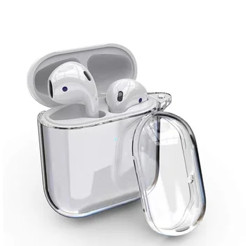 Crystal Roztomilý Slúchadlá Puzdro Pre Apple AirPods Prípade Silikónový Transparentný Ochranný Kryt Pre Airpods Pro Príslušenstvo Plnenie Box