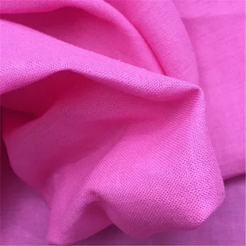 50*140 cm Ramie Bavlnené Textílie Textílie Pre Pohodlné Tričko / Šaty / DIY Patchwork 2119