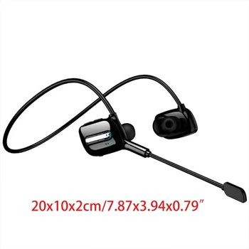ALLOET Dobré Skúsenosti Bezdrôtové Slúchadlá Bluetooth-kompatibilné Slúchadlá Neckband Slúchadlá Herný Headset s Mikrofónom pre PUBG