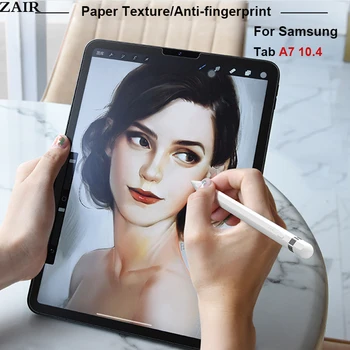 Papier Ako Screen Protector, Matné Fólie Pre Samsung Tab A7 10.4 2020 PET Maľovanie Písať Pre SM-T500 T505 T507 Ochranný Film