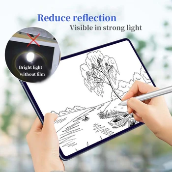 Papier Ako Screen Protector, Matné Fólie Pre Samsung Tab A7 10.4 2020 PET Maľovanie Písať Pre SM-T500 T505 T507 Ochranný Film